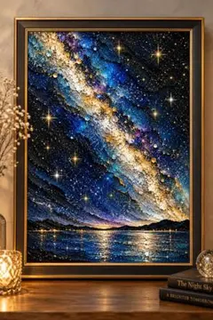 星空 アートポスター インテリア　0022L