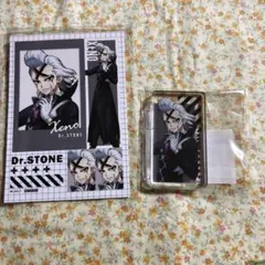 Dr.stone まるくじ　第2弾　ブロマイド アクリルブロック　ゼノ