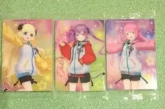 ホロライブ ウエハース カード vol.5　4期生　3枚　わため　トワ　ルーナ