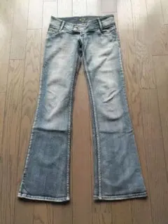 C-ism　超ローライズフレアジーンズ