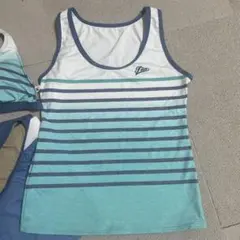 未使用Fila ストライプ タンクトップ ビキニセット4点セットサイズ13L