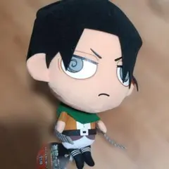 希少 進撃の巨人　リヴァイ・アッカーマン　BIG　ぬいぐるみ