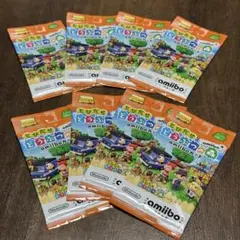 【新品未開封品】とびだせ どうぶつの森 amiiboカード 8パックセット