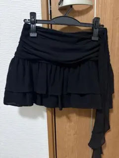 ZARA 黒　ミニスカート