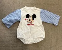 futafuta ロンパース　ミッキー　80 長袖