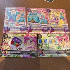 アイカツ バニラチリペッパー バニラゴールドコーデ 天羽まどか3枚セット