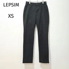 レプシィム スリムフィットパンツ 黒 XS ストレッチ シンプル