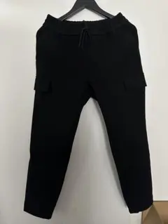 韓国購入 ブラック カーゴパンツ スラックス M