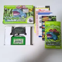 ポケットモンスター リーフグリーン　箱、紙、ワイヤレスアダプタ付き