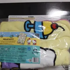ハローキティ プラチナムザッカふわふわビッグ毛布