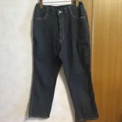 スクロール⭐️ストレッチ デニムパンツ LLサイズ インディゴブルーのサムネイル