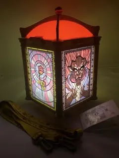 【美女と野獣】ステンドグラス　ポップコーンバケット【ディズニー】