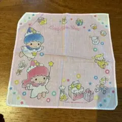 キキララ　レトロ　ハンカチ