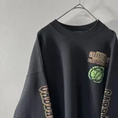 希少デザイン アート系 女性 フェード古着 vintage スウェット L