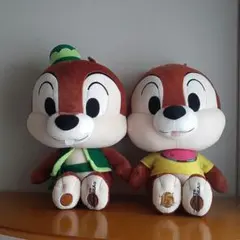 チップとデール ぬいぐるみ 2体セット