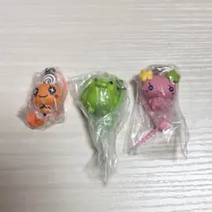 たまごっち カラフルマルチチャーム めめっち くちぱっち ふらわっち