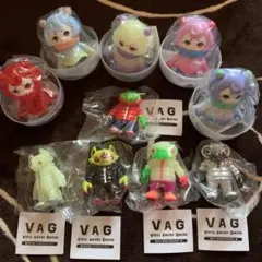 VAG28 化猫怪獣 ネゴラ こなつ ソフビ フィギュア 全五種セット - メルカリ