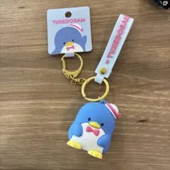 サンリオ　タキシードサム　立体キーホルダー　リッタイキーホルダー