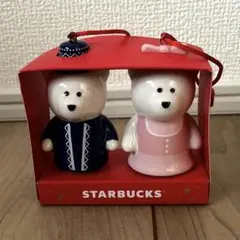 スターバックス　ホリデーオーナメントベアリスタセット2022