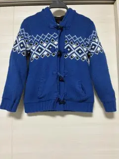 Ben Sherman ノルディック柄コート 8.9才用