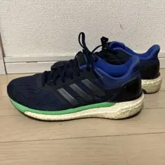 アディダス　adidas ネイビー ランニングシューズ　26.5㌢
