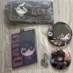 ヒロアカ　ラバーチャーム　にとたん　缶バッジ　荼毘　4点