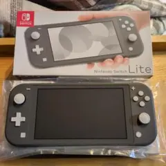 Nintendo Switch Lite グレー 本体 箱付き