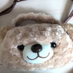 キッズ　くまさん　ぬいぐるみショルダーバッグ