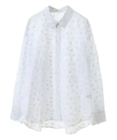 earth music&ecology フラワープリントラバーシャツ