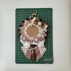 痛ロゼット ピンク・ブラウン