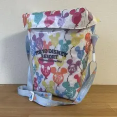 【2回使用】ディズニーリゾート ポップコーンケース（バルーン柄）