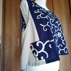 お値下げ※唐草模様 ベストハンドメイド