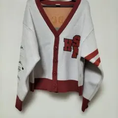 開封済未使用】学マス×SuperGroupies初星学園カーディガン Mサイズ 