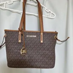 MICHAEL KORS ブラウン トートバッグ