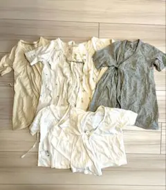 UNIQLO短肌着2点、コンビ肌着4点