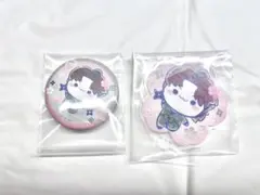 忍たま乱太郎 フリューくじ アクスタアクリルスタンド 缶バッジ 山田利吉