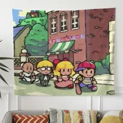 MOTHER２　アースバウンド　タペストリー　マザーツー　壁飾り
