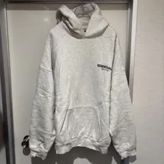 エッセンシャルズ　ESSENTIALS 杢グレーパーカーXXL