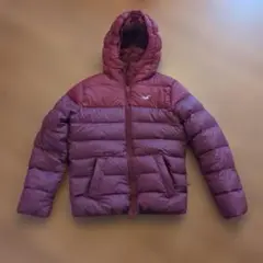 Hollister フード付きダウンジャケット S 赤