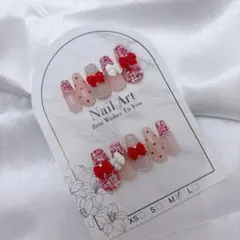 ネイルチップ ちゅるん スナ系 ワンホン 量産型 フレンチガーリー