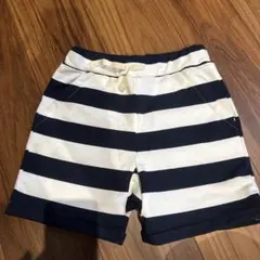 ストライプ柄ハーフパンツ サイズ140