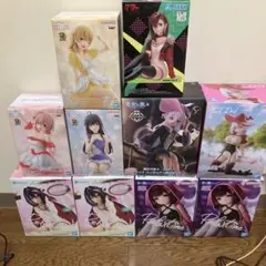 アニメキャラクター フィギュア 10体セット　美少女