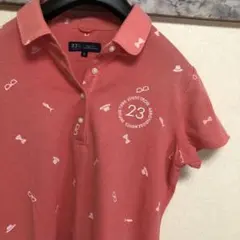 23区GOLF レディースポロシャツ ピンク M相当のサムネイル
