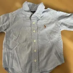Ralph Lauren 薄い青 ボタンダウンシャツ