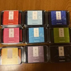 シャチハタ　いろもよう　スタンプ台