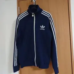 ち*ん様 アディダスオリジナルス　トラックジャケット　Ｌ　ネイビー　刺繍ロゴ