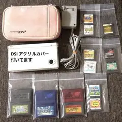 Nintendo DSi 本体 充電器 ソフト データあり含む