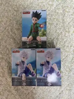 HUNTER×HUNTER キルア ゴン ぬーどるストッパーフィギュア 3体