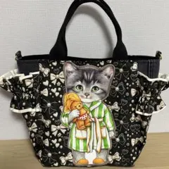 コヤンイサムチョン 新柄バスタイム コールくん サイドポケット付きトートMサイズ