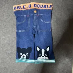 DOUBLE.B デニム風 ベビーパンツ